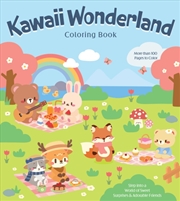 Buy Kawaii Wonderland Coloring Book : Step into a World of Sweet Surprises & Adorable Friends