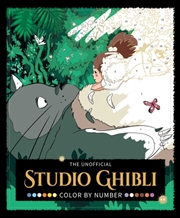 Buy The Unofficial Studio Ghibli Color by Number Book