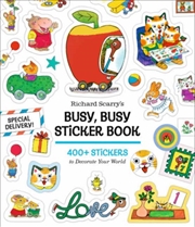 Buy Richard Scarry's Busy, Busy Sticker Book : 400+ Stickers to Decorate Your World; Stickers for Laptop