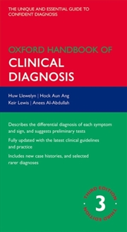Buy Oxford Handbook Of Clinical Diagnosis