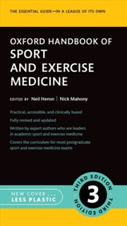 Buy Oxford Handbook Of Sport & Exercise Medicine