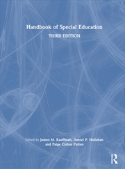 Buy Handbook Of Special Education