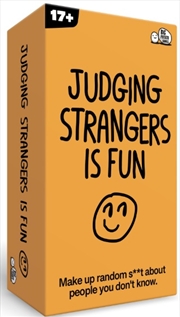 Buy Judging Strangers Is Fun