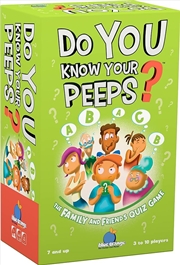 Buy Do You Know Your Peeps?