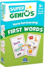 Buy Super Genius First Words