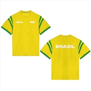 Buy Fifa Ringer Tee Brazil - 3XL