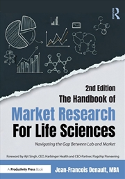 Buy The Handbook of Market Research for Life Science Companies