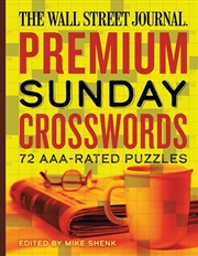 Buy The Wall Street Journal Premium Sunday Crosswords