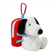 Buy Snoopy Backpack Plush Keyring With Tote Bag Set