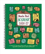 Buy Dodo Pad Academic 2026-2027 Mid Year Desk Diary, Academic Year, Week to View : A mid-year diary-dood
