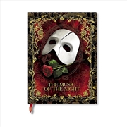 Buy Masked Melody (Phantom of the Opera) Ultra Lined Hardcover Journal (Elastic Band Closure)