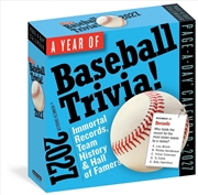 Buy A Year of Baseball Trivia! Page-A-Day  Calendar 2027