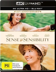 Buy Sense and Sensibility | Blu-ray + UHD