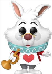 Buy Alice in Wonderland - White Rabbit w/Horn Pop! Vinyl