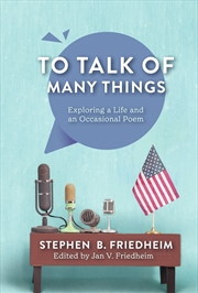 Buy To Talk of Many Things