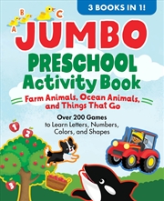 Buy Jumbo Preschool Activity Book: Farm Animals, Ocean Animals, and Things That Go