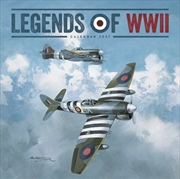 Buy Legends of WWII (PFP) Wall Calendar