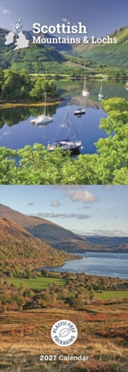 Buy Scottish Mountains & Lochs Slim Calendar