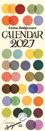 Buy Emma Bridgewater, Colour Palette Slim Calendar