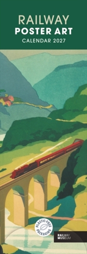 Buy Railway Poster Art NRM Slim Calendar