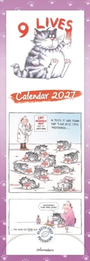 Buy 9 Lives (PFP) Slim Calendar