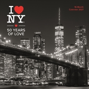 Buy I Love NY (B&W City) Wall Calendar