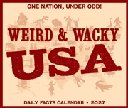 Buy Weird & Wacky USA 2027 Box Calendar