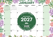 Buy Succulents 2027 17" x 12" Monthly Deskpad