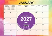 Buy Rainbow Gradient 2027 17" x 12" Monthly Deskpad