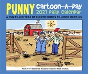 Buy Punny Cartoon-A-Day by Jonny Hawkins 2027 Box