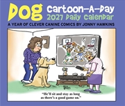 Buy Dog Cartoon-A-Day 2027 Box Calendar