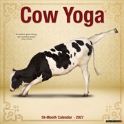 Buy Cow Yoga 2027 Wall Calendar