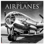 Buy Classic Airplanes 2027 Wall Calendar