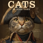 Buy Cats in Hiss-tory 2027 Wall Calendar