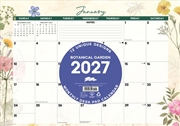 Buy Botanical Garden 2027 17" x 12" Monthly Deskpad