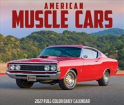 Buy American Muscle Cars 2027 Box Calendar