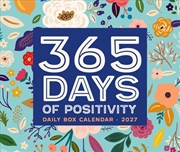 Buy 365 Days of Positivity 2027 Box Calendar