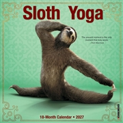 Buy Sloth Yoga 2027 Mini Calendar