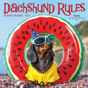 Buy Dachshund Rules 2027 Mini Calendar
