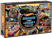 Buy Hot Wheels: Search-And-Find Activity Book And Puzzle Set: 200 Pieces