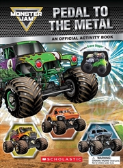 Buy Pedal To The Metal: Activity Book - Monster Jam: Includes Grave Digger Truck!
