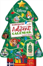 Buy Disney: 3D Christmas Tree Advent Calendar Storybook Collection
