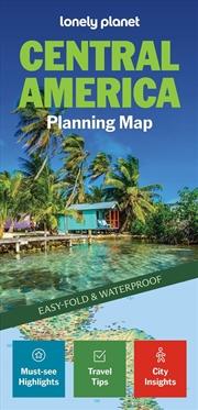 Buy Lonely Planet Central America Planning Map