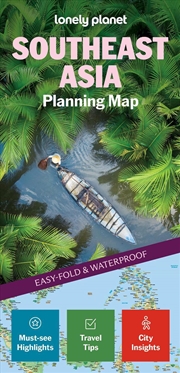 Buy Lonely Planet Southeast Asia Planning Map
