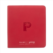 Buy Palms Off Gaming - Collector's Series 12 Pocket Zip Trading Card Binder - RED