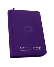 Buy Palms Off Gaming - Collector's Series 4 Pocket Zip Trading Card Binder - PURPLE