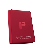 Buy Palms Off Gaming - Collector's Series 4 Pocket Zip Trading Card Binder - RED