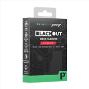 Buy Palms Off Gaming - BLACKout Deck Sleeves - Japanese - 60pc - BLACK