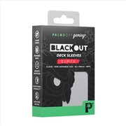 Buy Palms Off Gaming - BLACKout Deck Sleeves - Japanese - 60pc - CLEAR