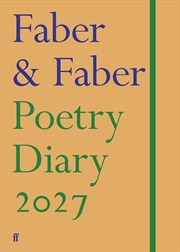 Buy Faber Poetry Diary 2027